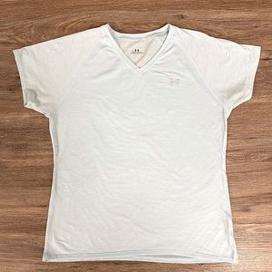 Under Armour Light Blue Short Sleeve Shirt